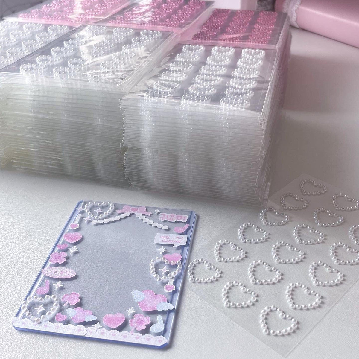 2mm Heart Jewel Sticker – Mins Studios