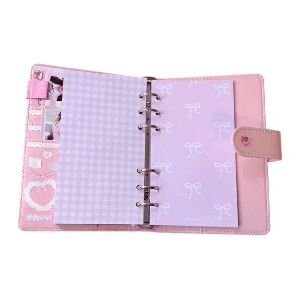 A6 Coquette Pink Binder Refill