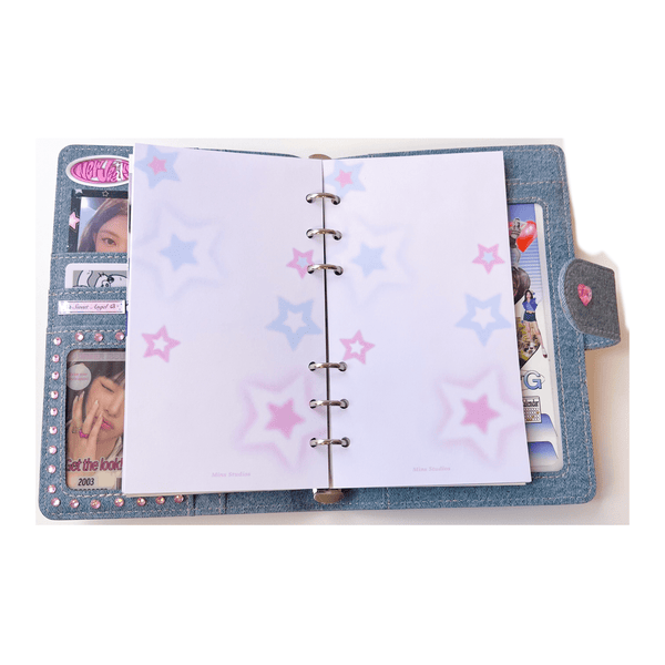 A6 Rockstar White Binder Refill