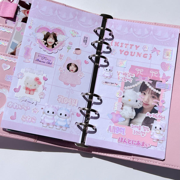 A6 Pastel Diary