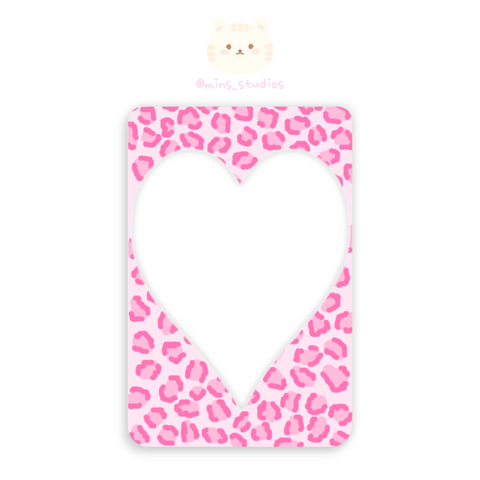 Pink Leopard Deco Frame