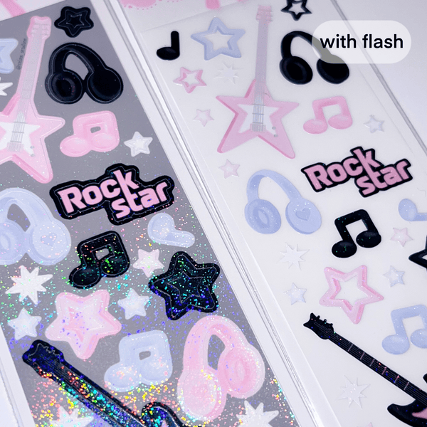 MINS STUDIOS Rockstar Deco Sticker