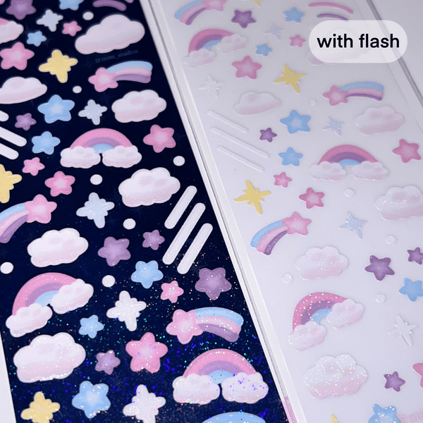 Starry Night Deco Sticker