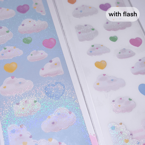 Sweetheart Clouds Sticker