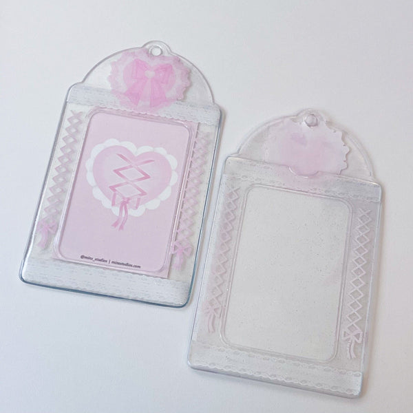 Ballerina Clear Card Holder