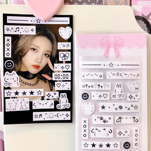 Emoticon Deco Sticker