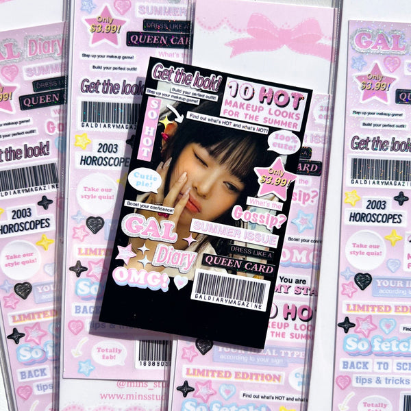 Gal Diary Deco Sticker