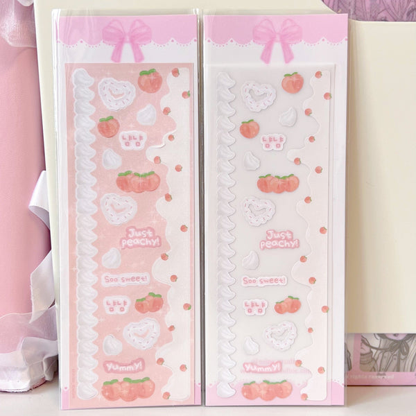 Peaches N Cream Deco Sticker