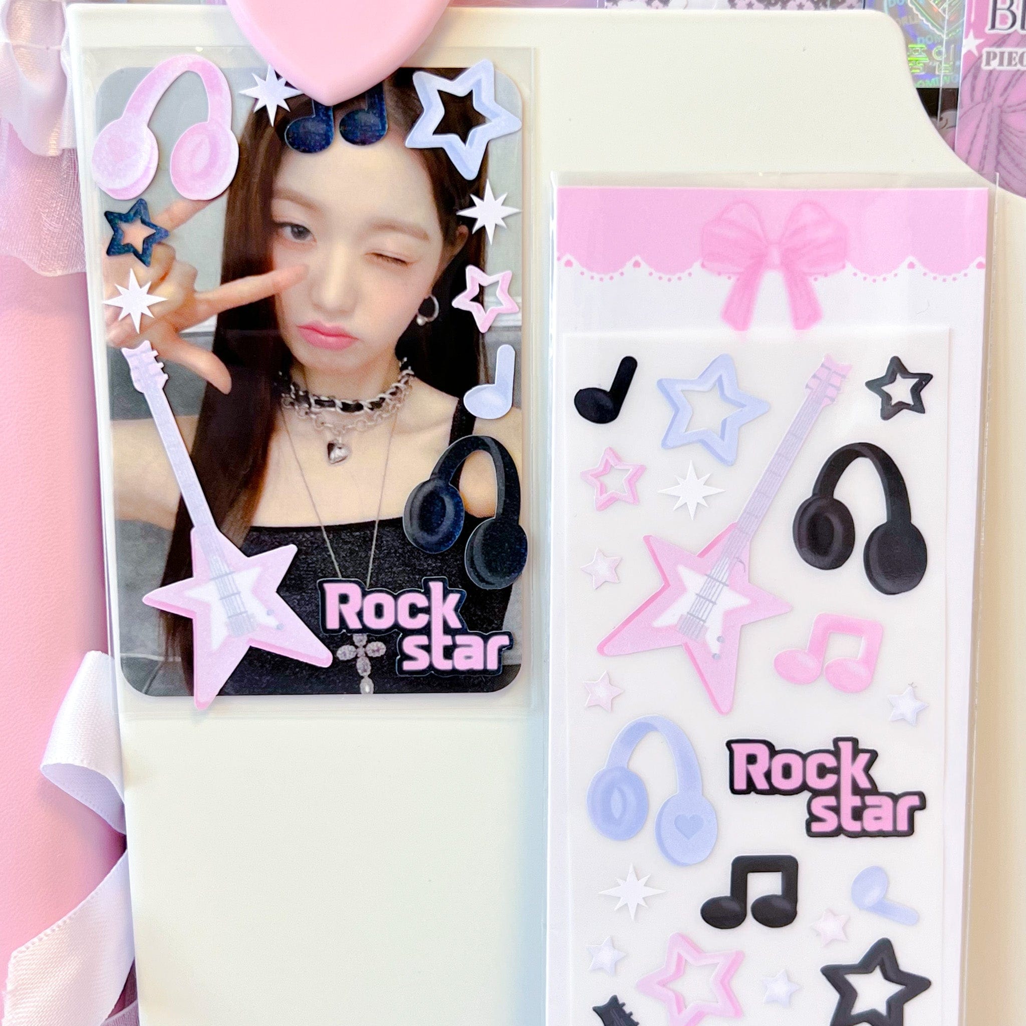 MINS STUDIOS Rockstar Deco Sticker