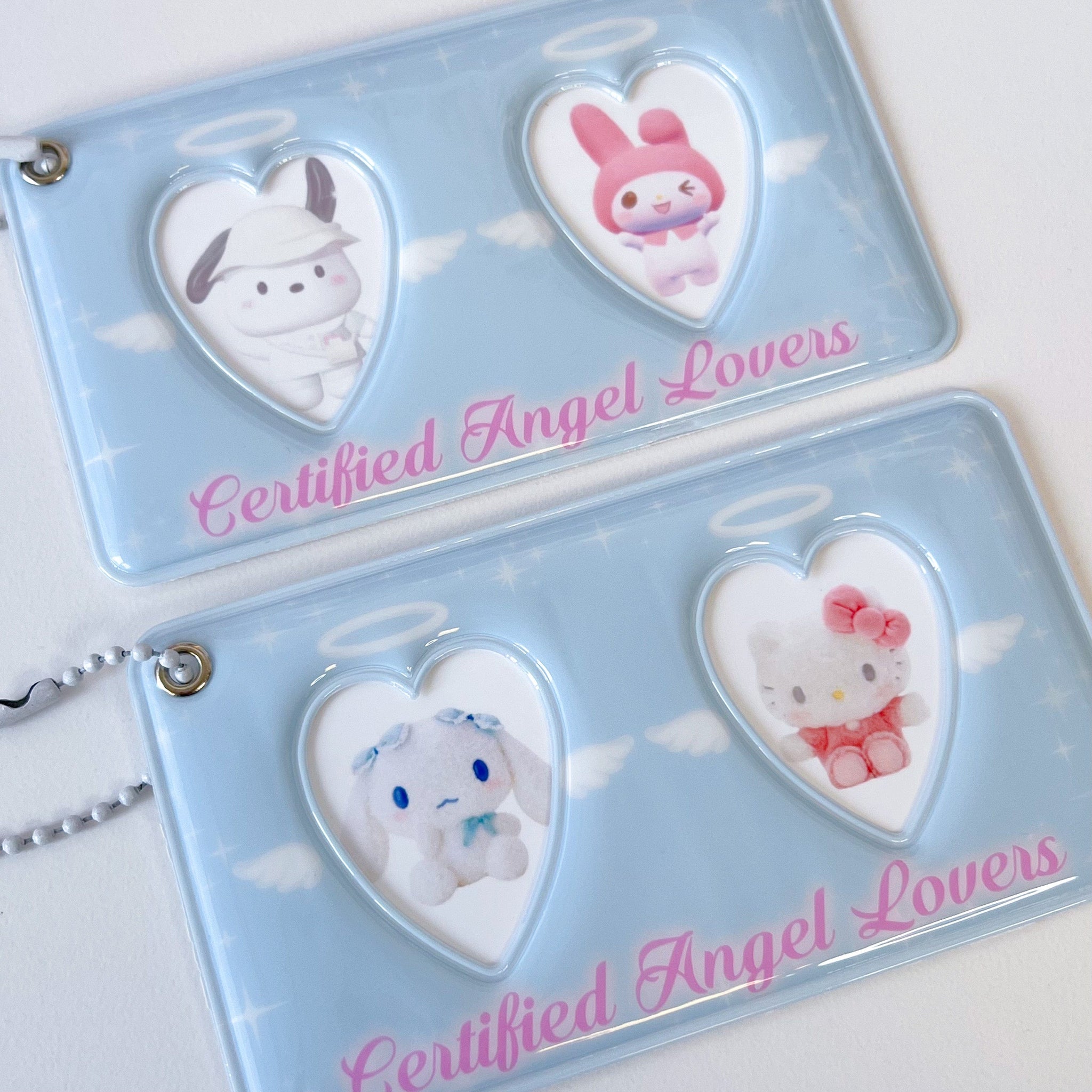 Angel Lovers ID Card Holder