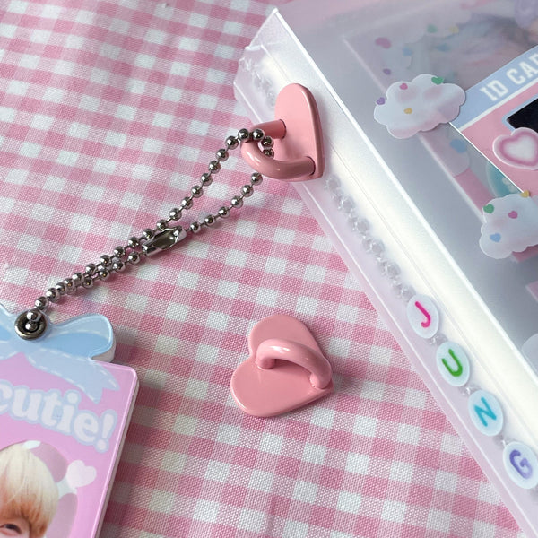 Heart Hook Phone Charm