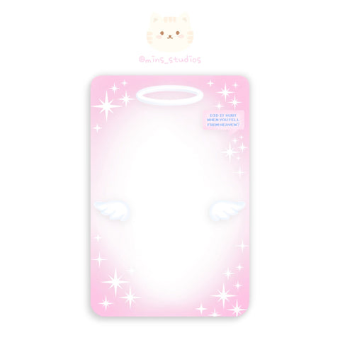 Pink Angel Deco Frame