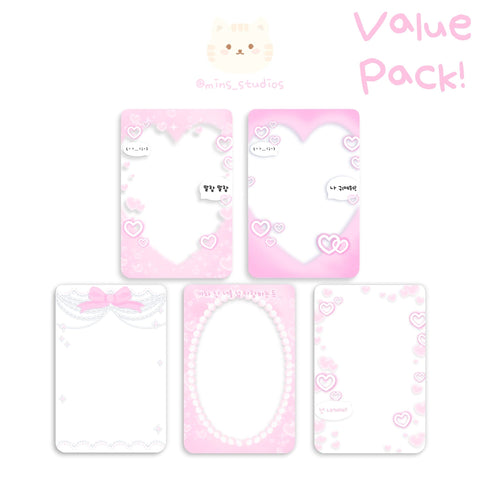 Pink Deco Frame Value Pack