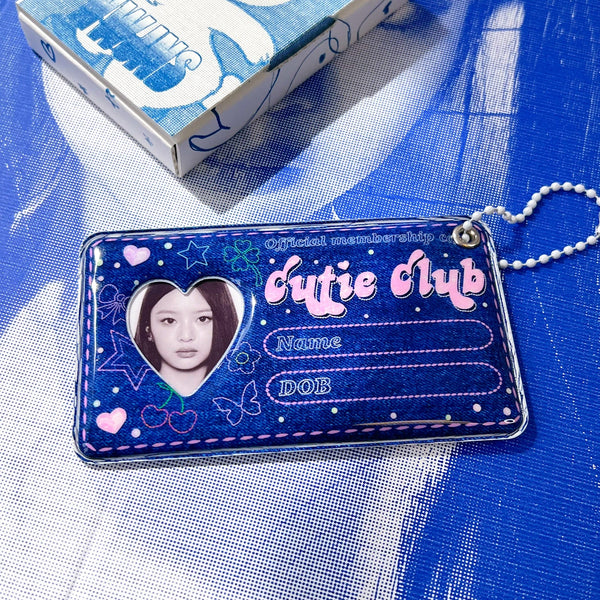 Denim Cutie Club ID Card Holder