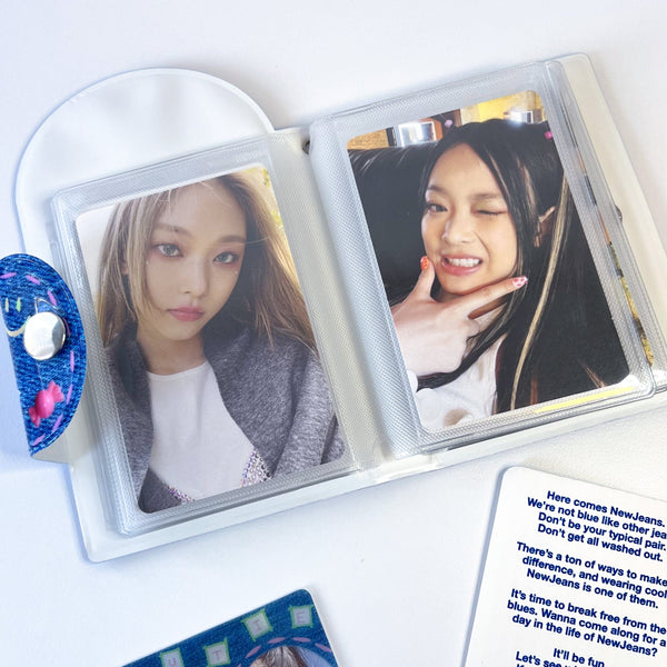 Denim Photo Holder Book